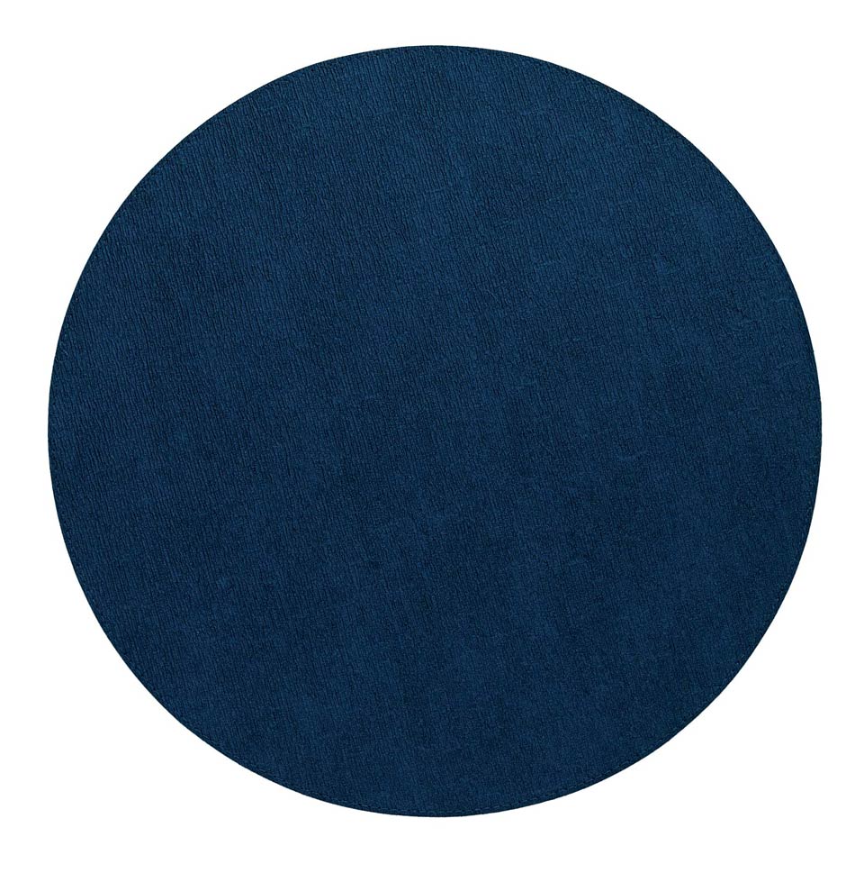 Navy 15" Round Mat - Pack of 4