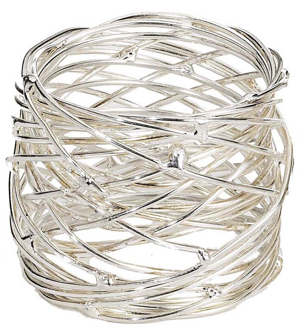 Nickel Napkin Ring - Pack of 4