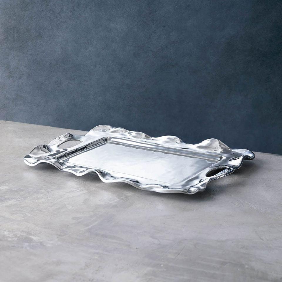 Rebecca Medium Rectangular Tray with Handles