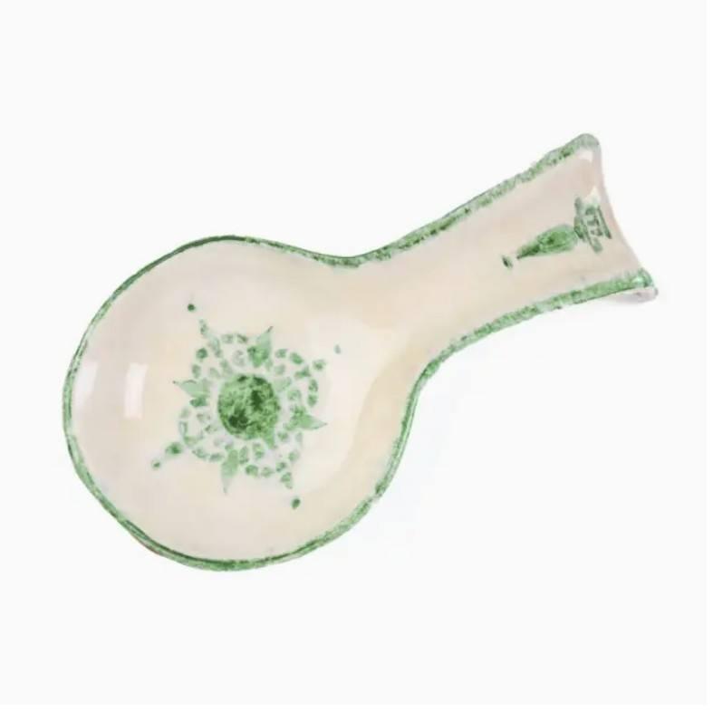 Burano Spoon Rest, Green