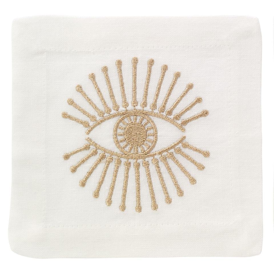 Gold Cocktail Napkin - Pack of 4