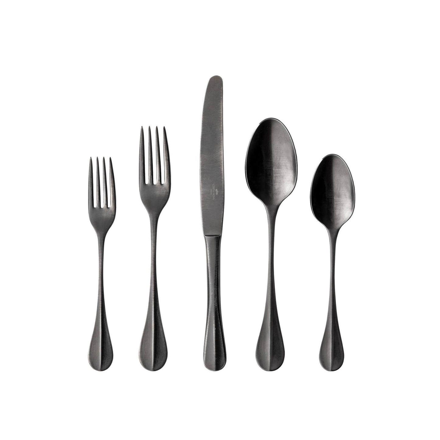 Flatware 5 pieces, Antique black