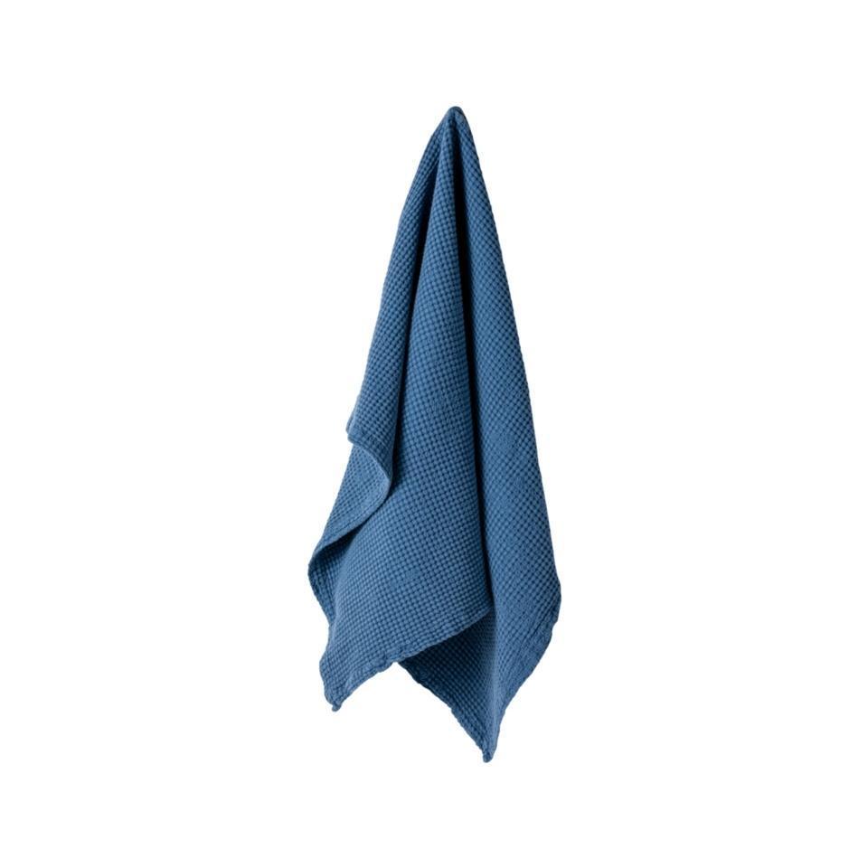 Micro Waffle Osteria 100% Cotton, Blueberry