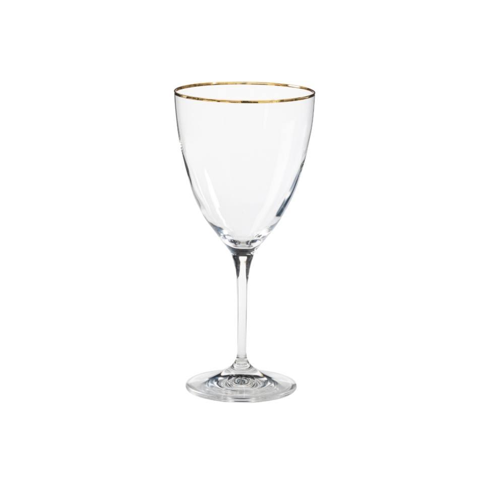 Water Glass w/ Golden Rim 14 oz.