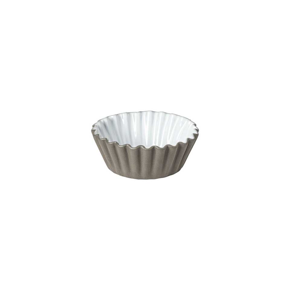 Muffin dish, White