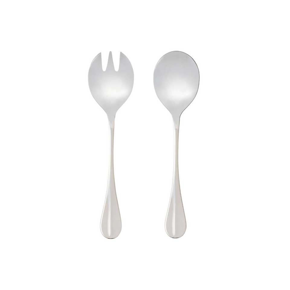 Salad serving set (2p.), Polished