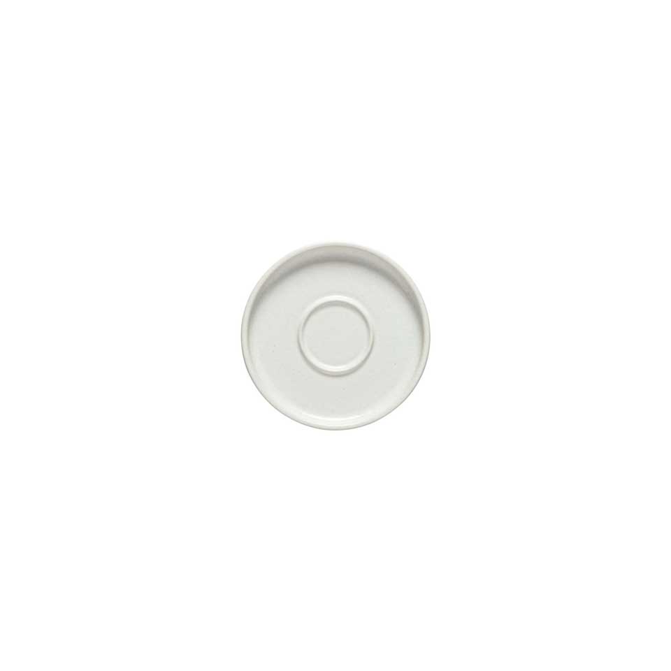 Coffee saucer, White