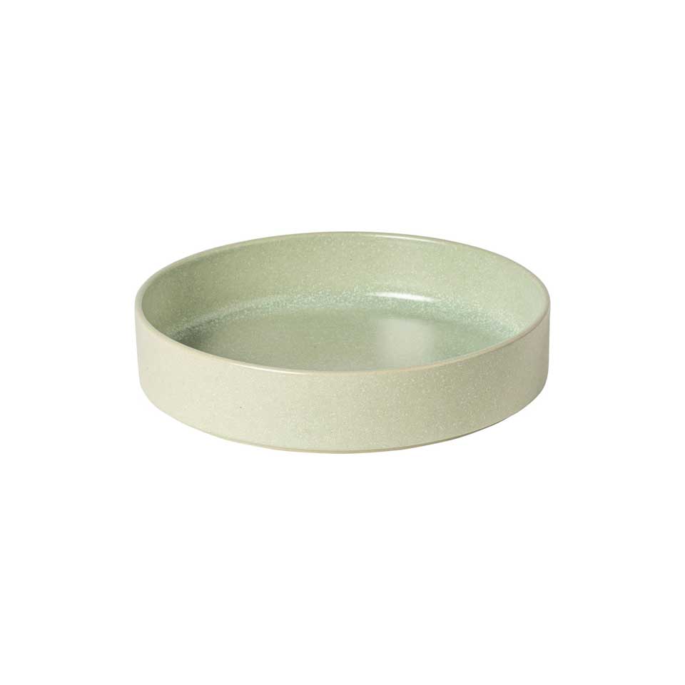 Deep round plate, Bay leaf