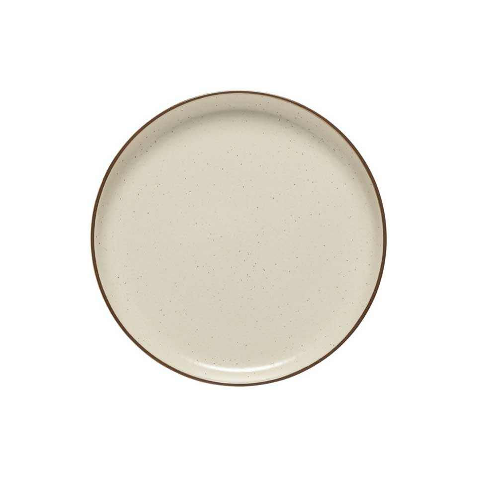 Dinner plate, Cream-Cocoa