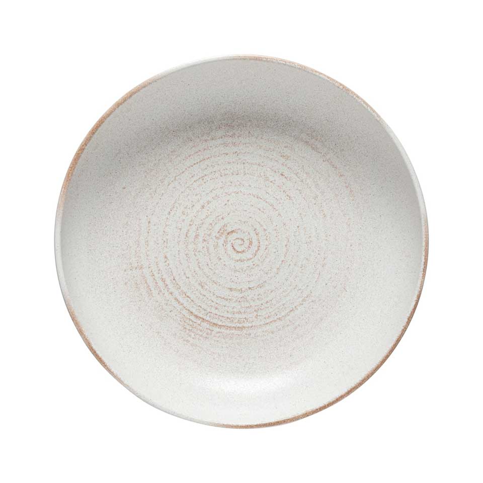 Dinner plate, Cream