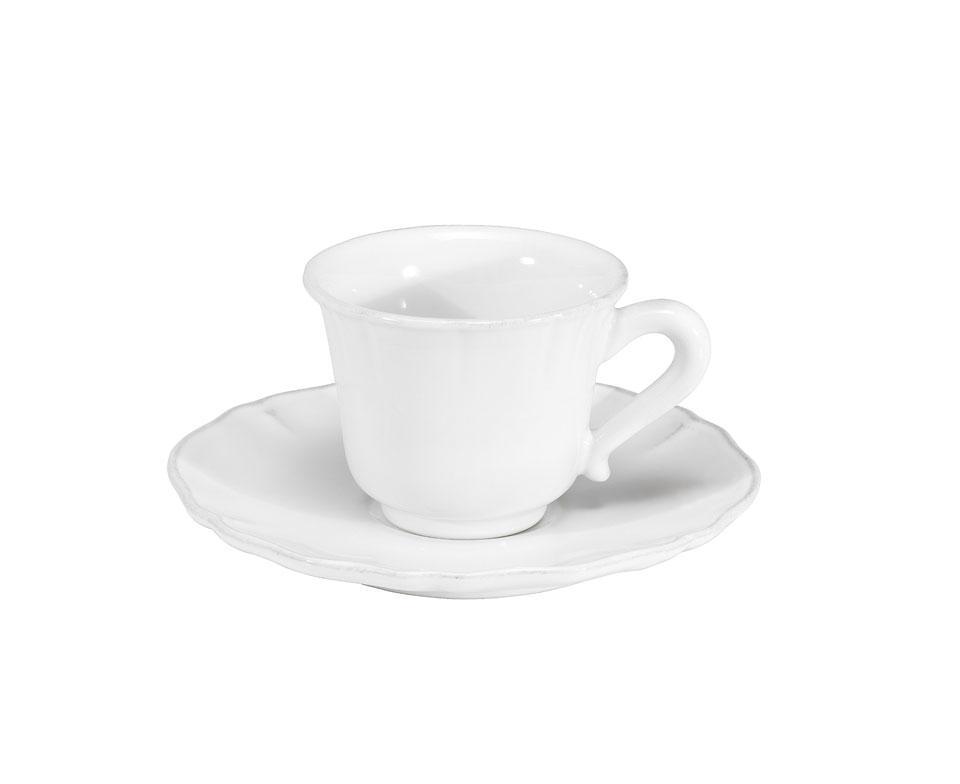 Coffee Cup and Saucer 3 oz., White