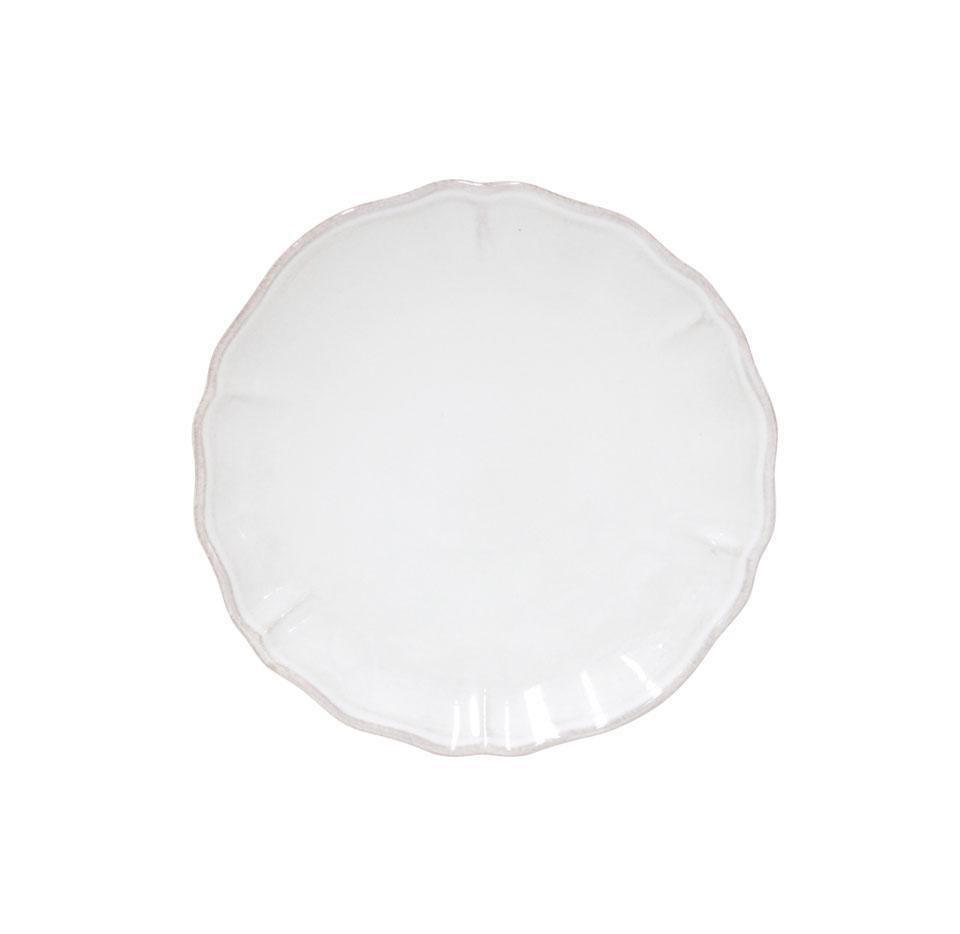 Bread Plate 7", White