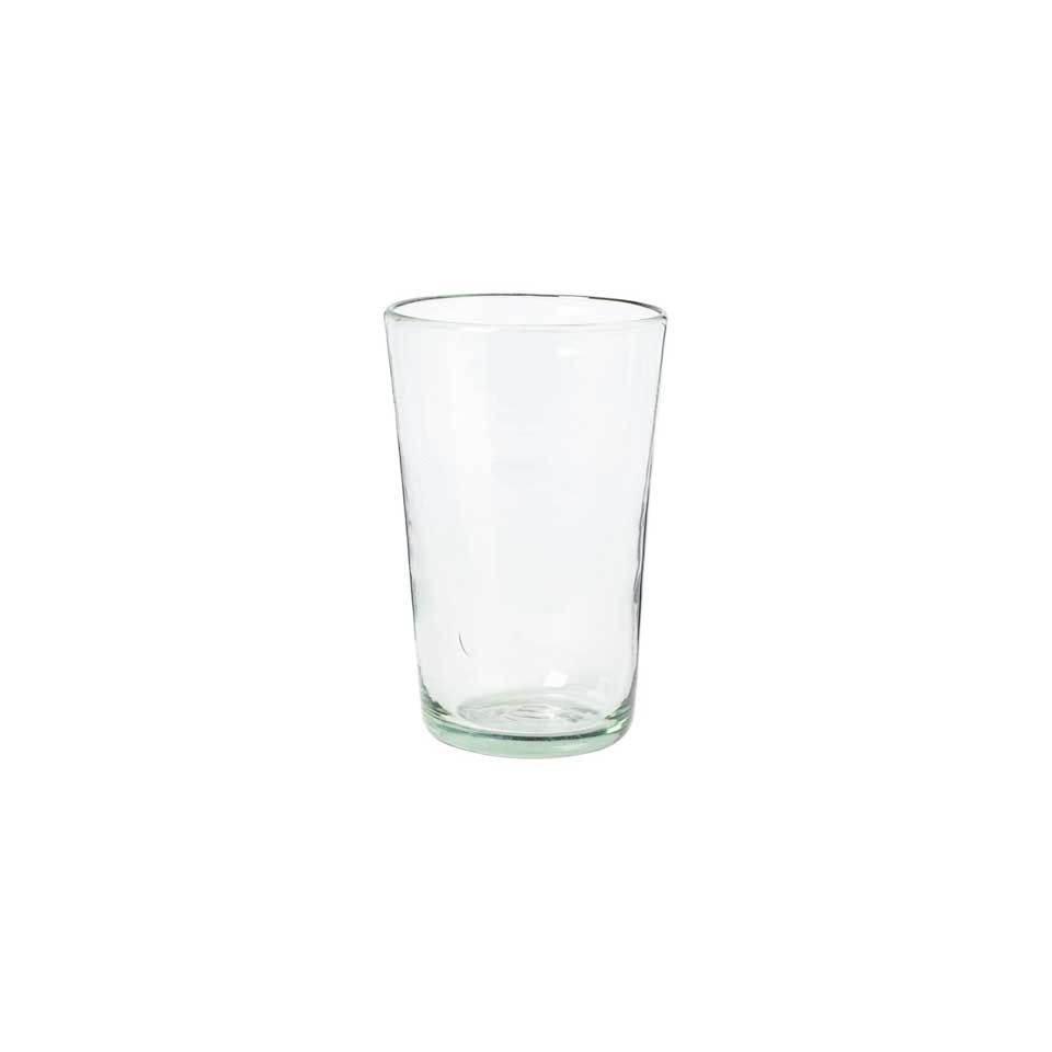 Recycled tall glass tumbler, Grey