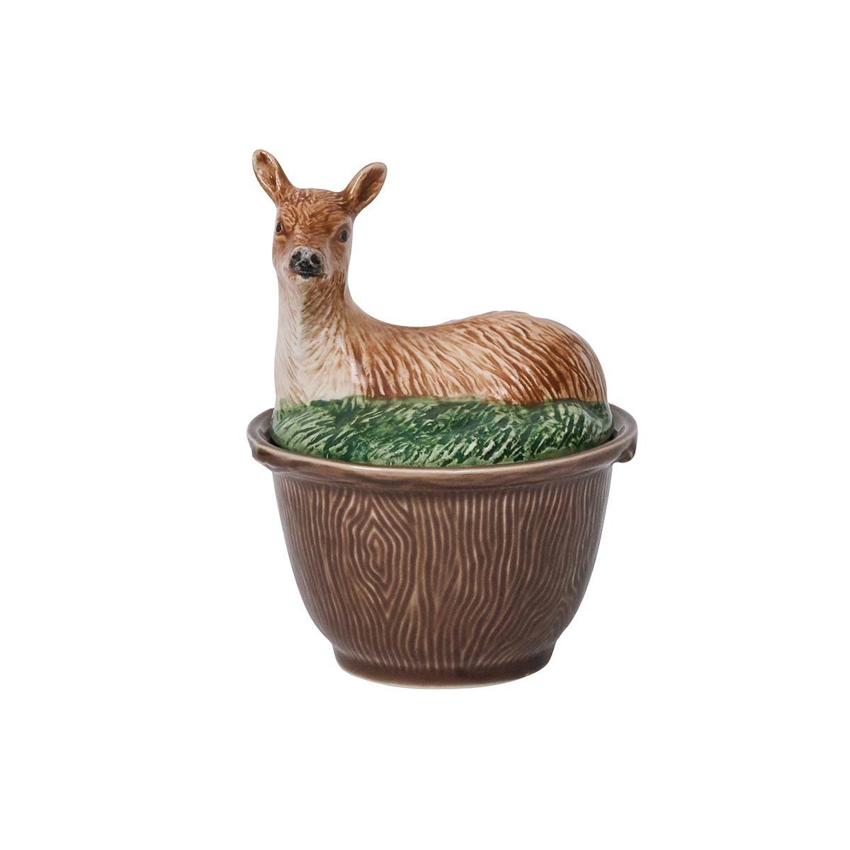 Deer Bowl with Lid
