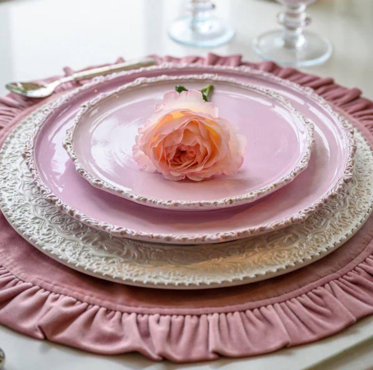 Imperial Light Pink Bread/Canape Plate