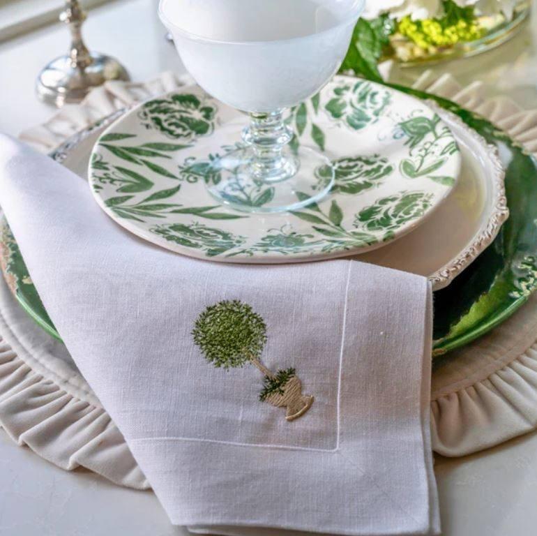 Herb Topiary Large Napkin