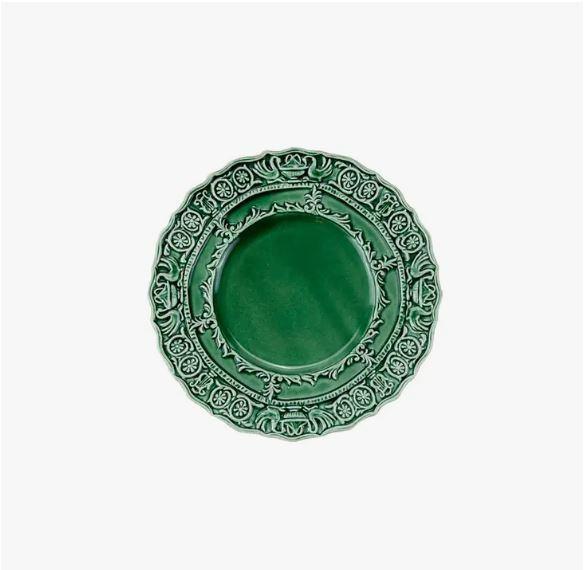 Italian Green Bread Plate
