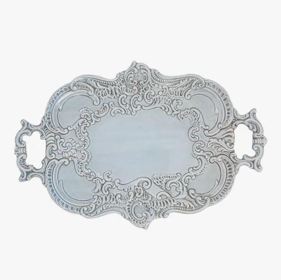 Blue Baroque Tray