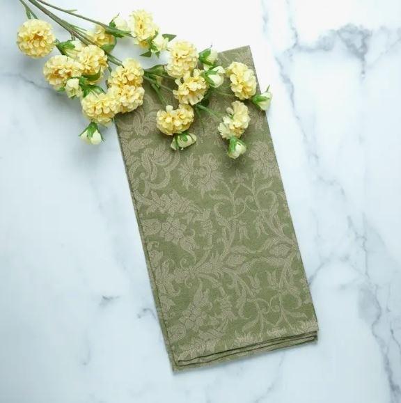 Imperial Jacquard Italian Linen, Green