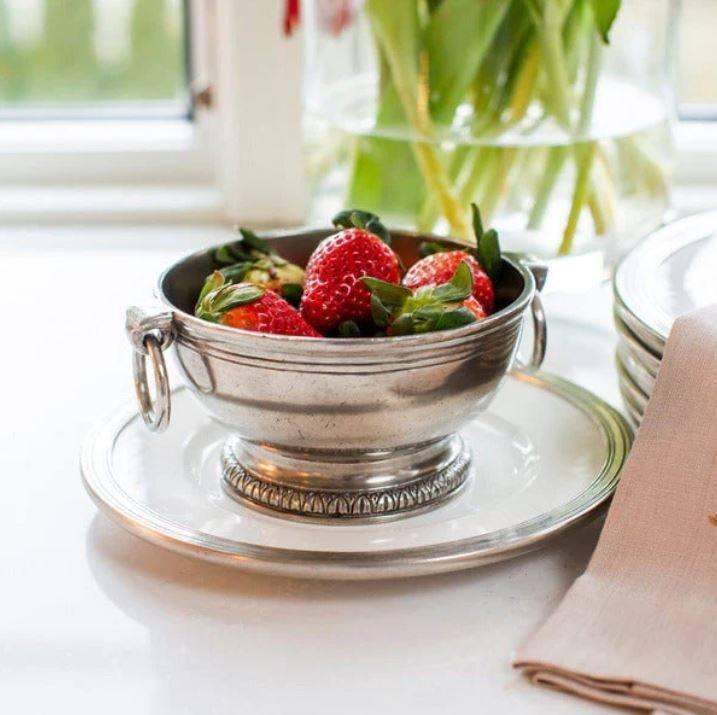 Small Bowl with Ring Handles