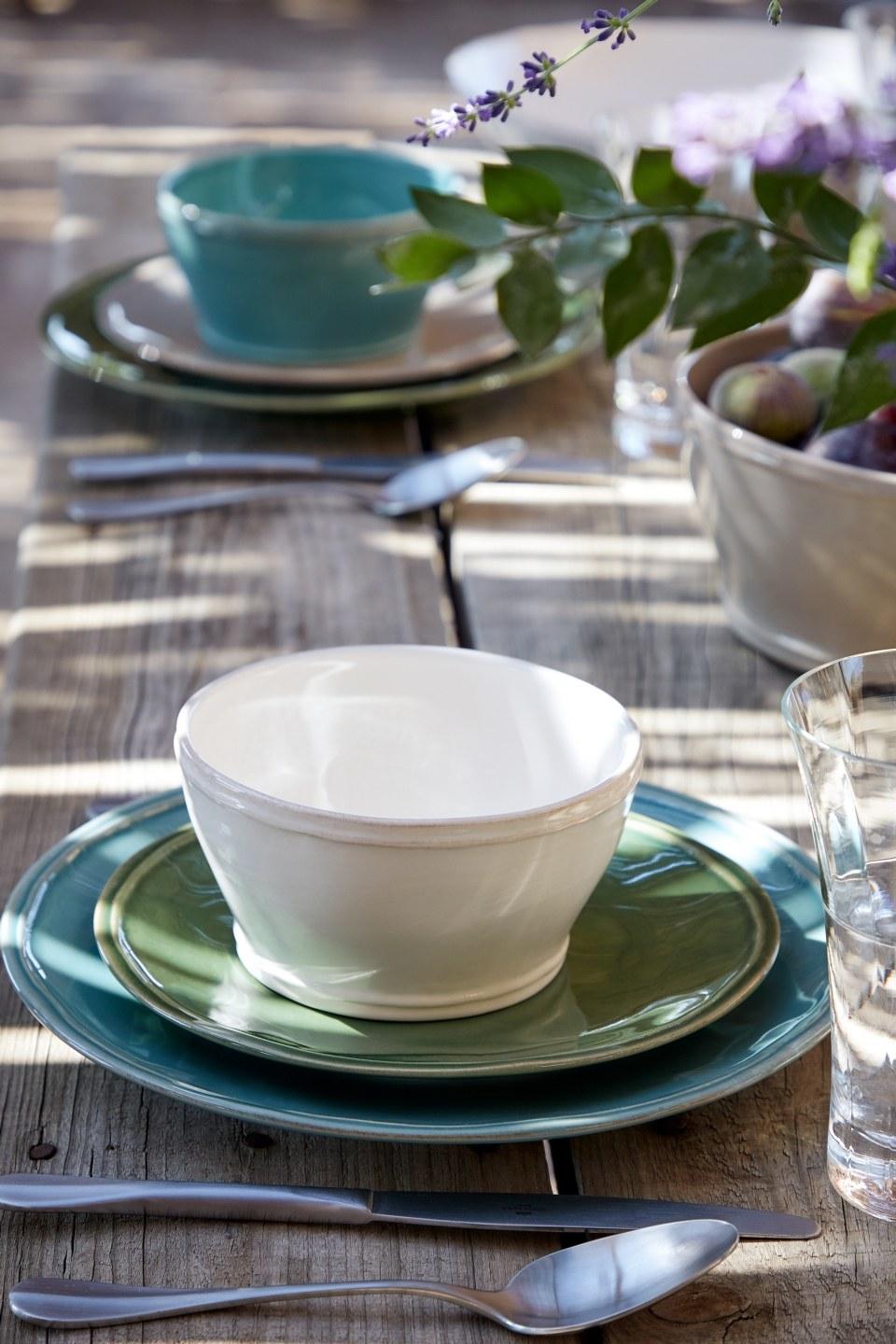 Dinner plate, Turquoise