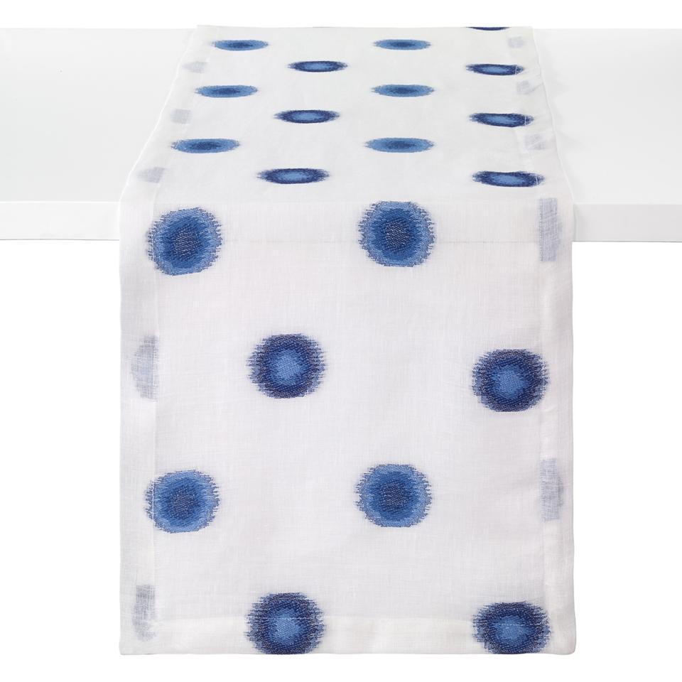 Confetti Blue Navy 90" Runner