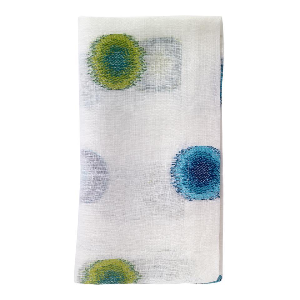 Confetti Turquoise Green 22" Napkin - Set of 4