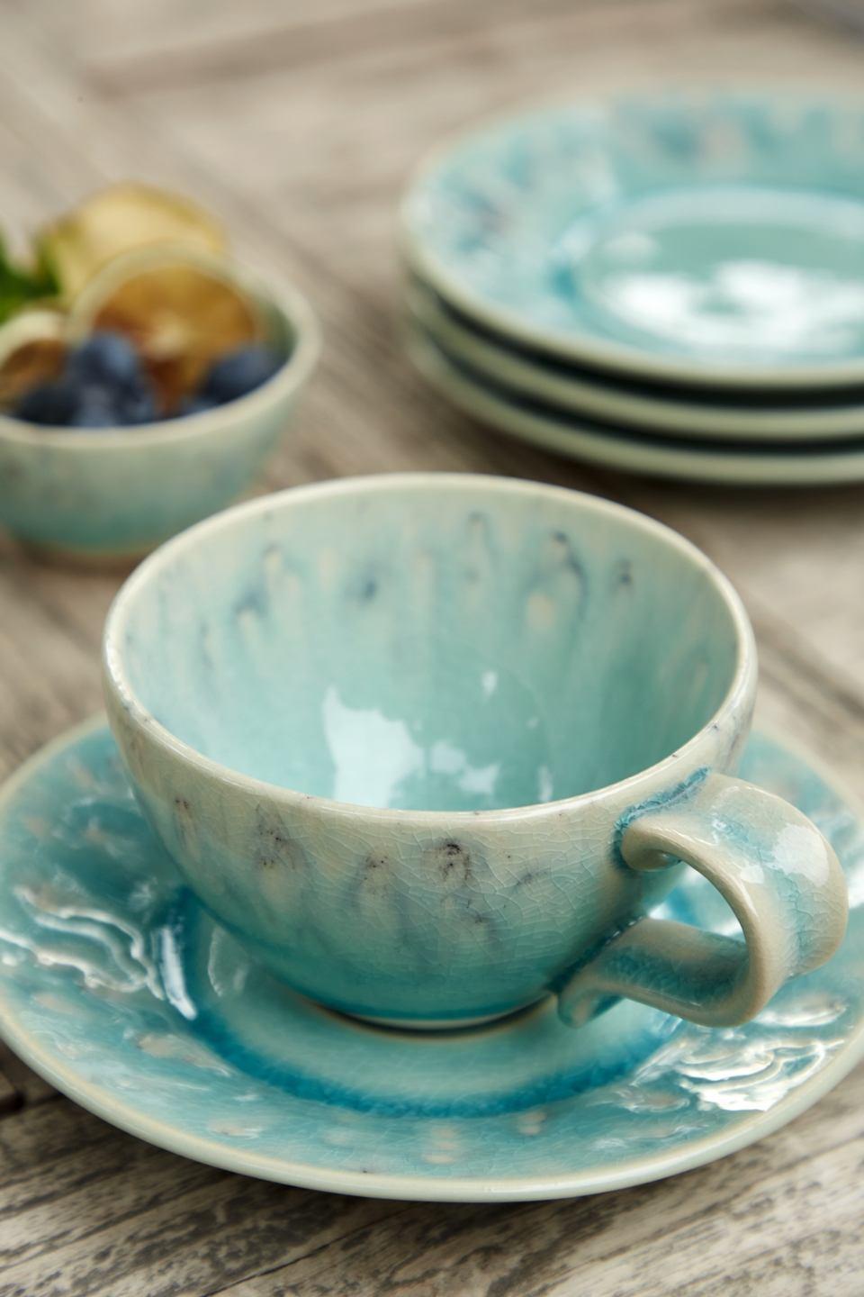 Coffee Cup and Saucer 3 oz., Blue