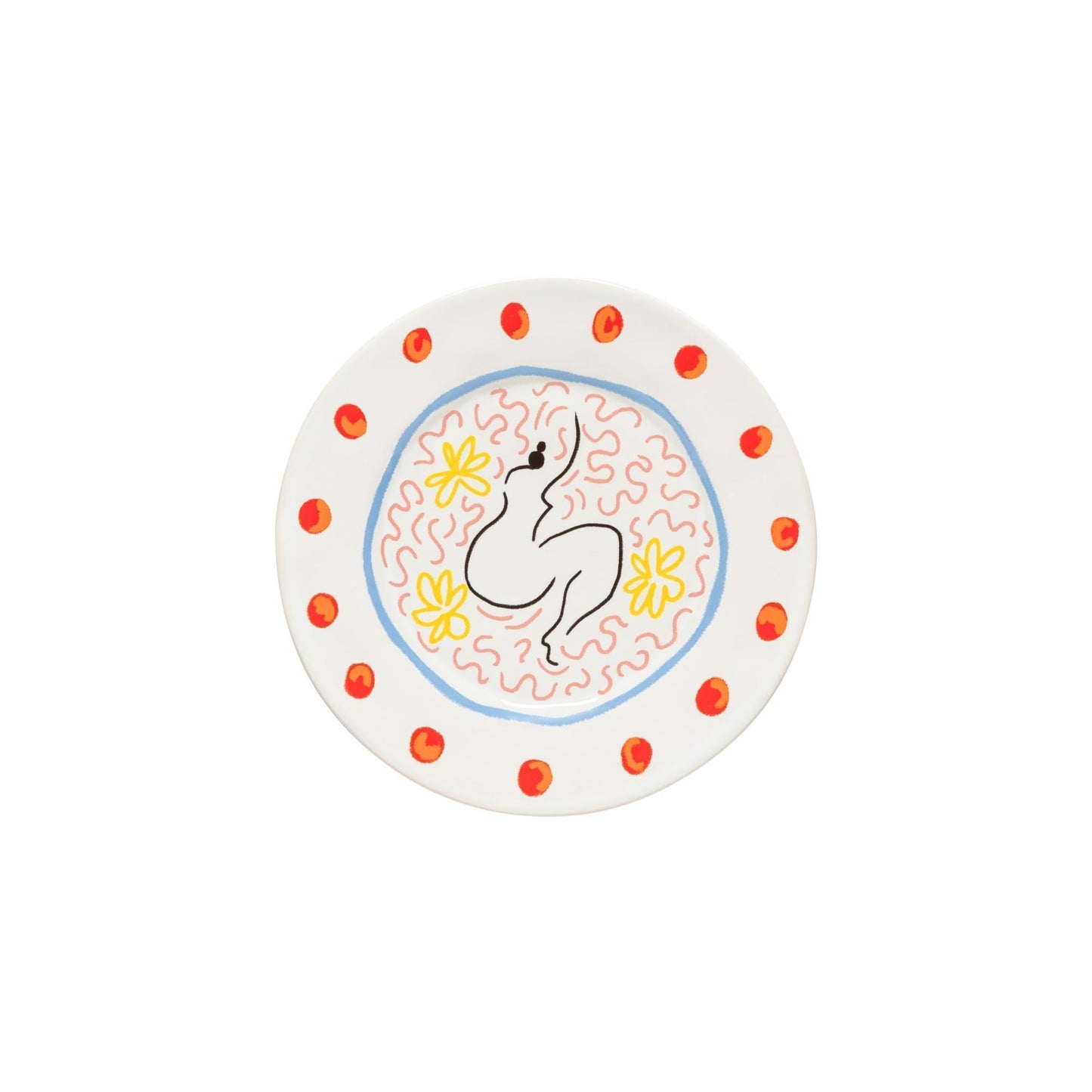 Salad/dessert plate, Lady