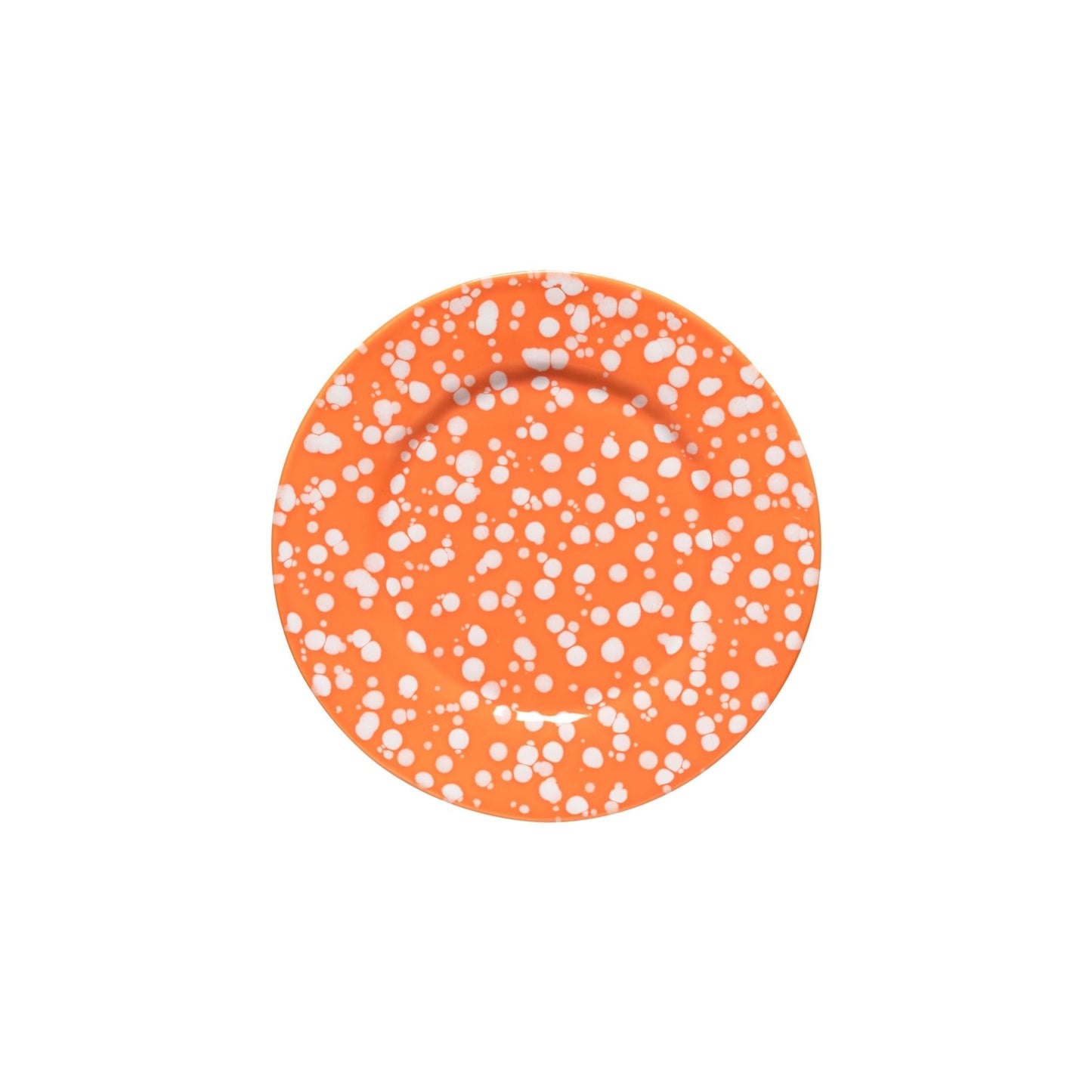 Salad/dessert plate, tangerine