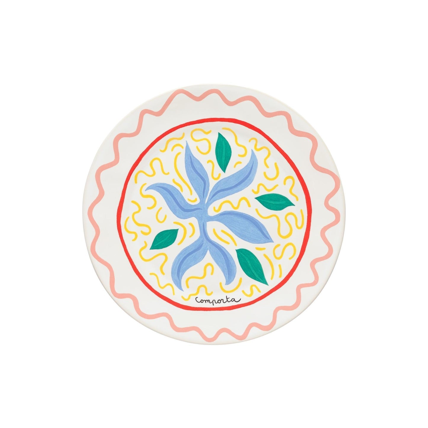 Dinner plate, Seaweed