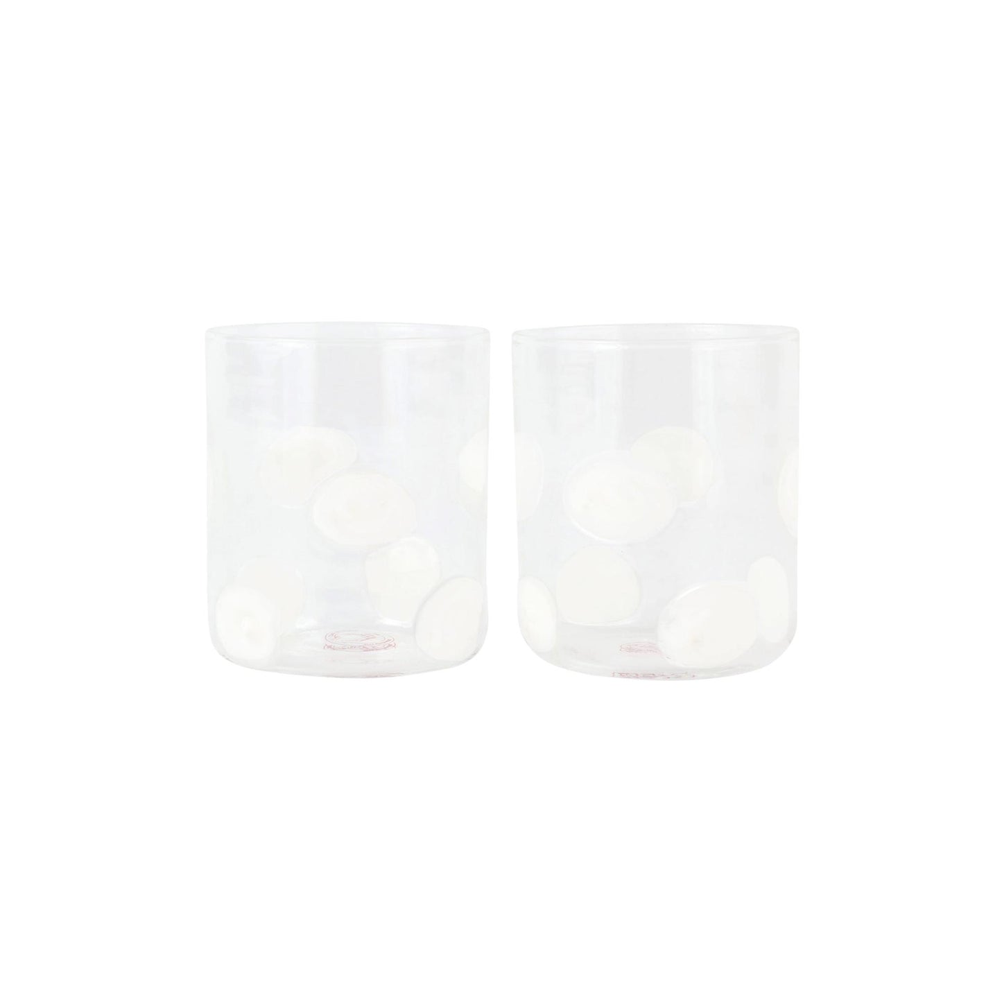 Drop White Double Old Fashioned - Set of 2