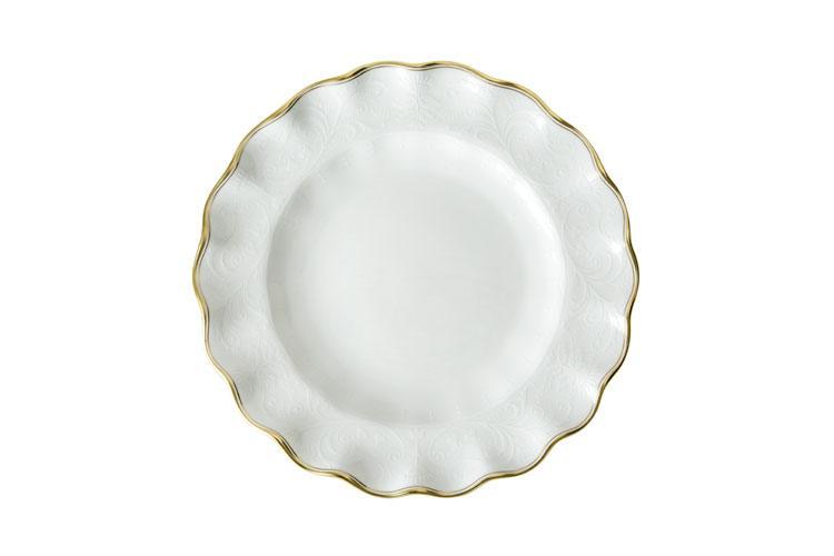 Fluted Dessert Plate