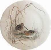 Dessert Plate, Snipe