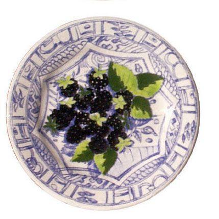 Dessert Plate, Blackberry