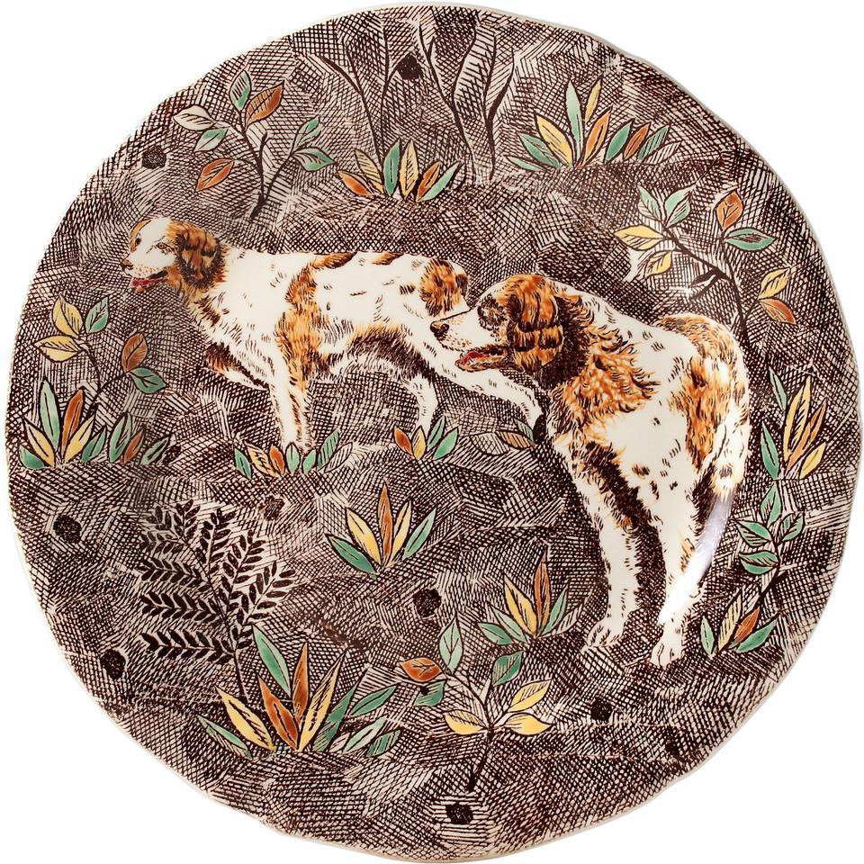 Dessert Plate, Spaniel