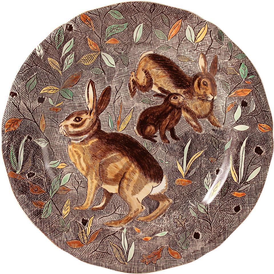 Dinner Plate, Rabbit