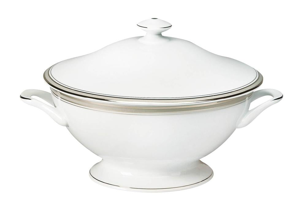 Footed Soup Tureen With Lid