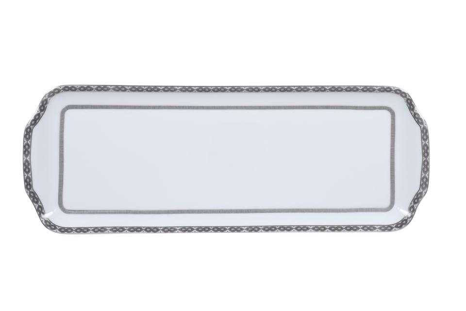 Rectangular cake platter