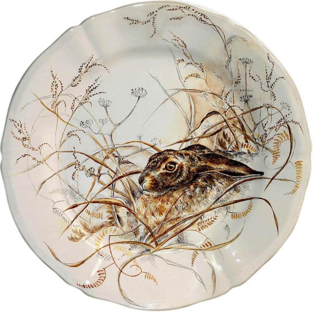 Dessert Plate, Hare