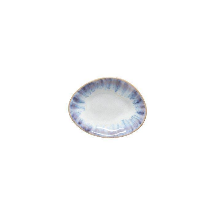 Oval mini Plate 4", Ria blue