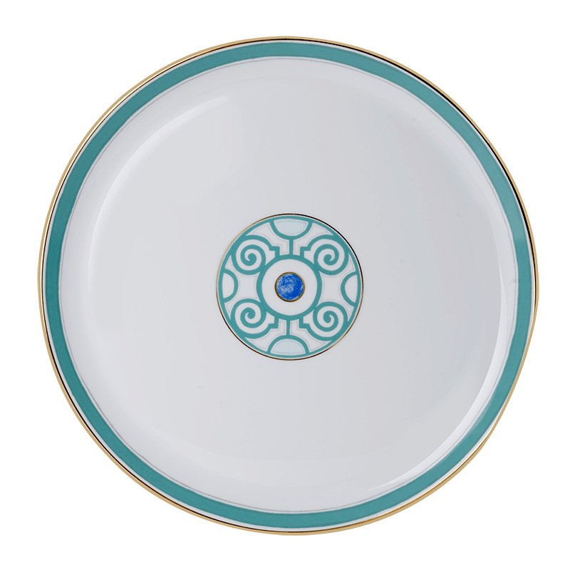 Round Flat Cake Dish