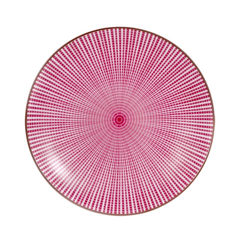 Fuchia Dessert Plate