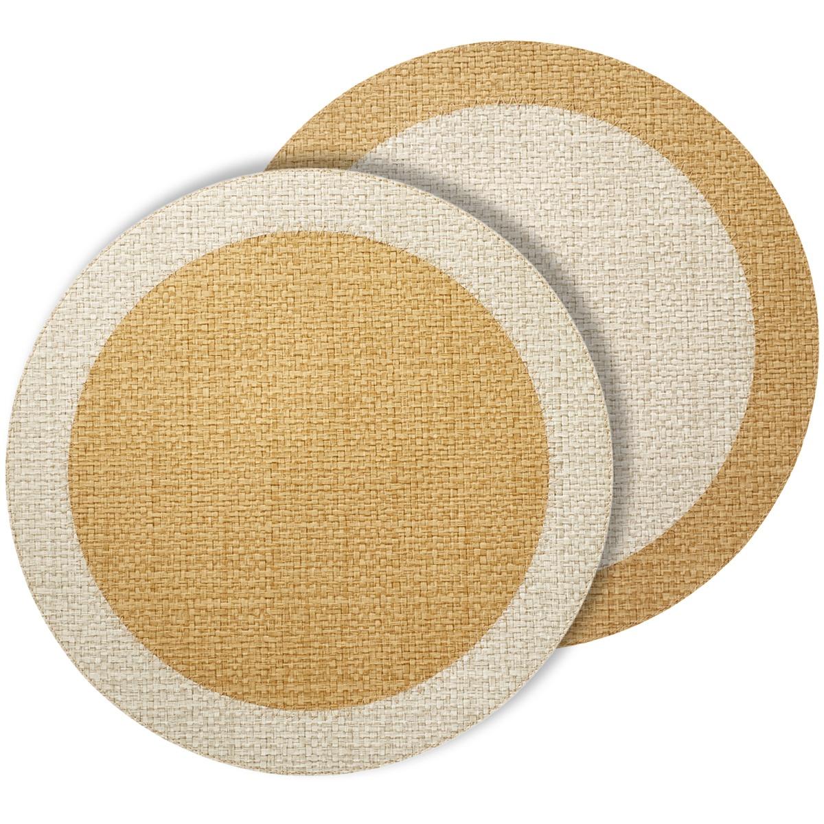 Beige / Straw - Set of 4