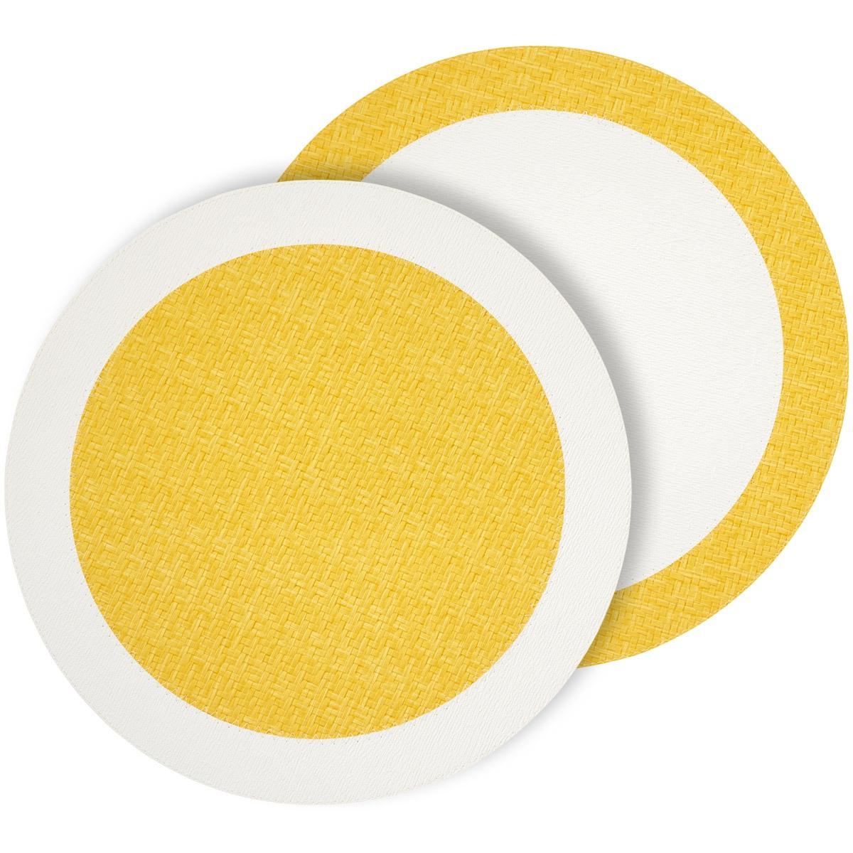 White / Sunshine - Set of 4