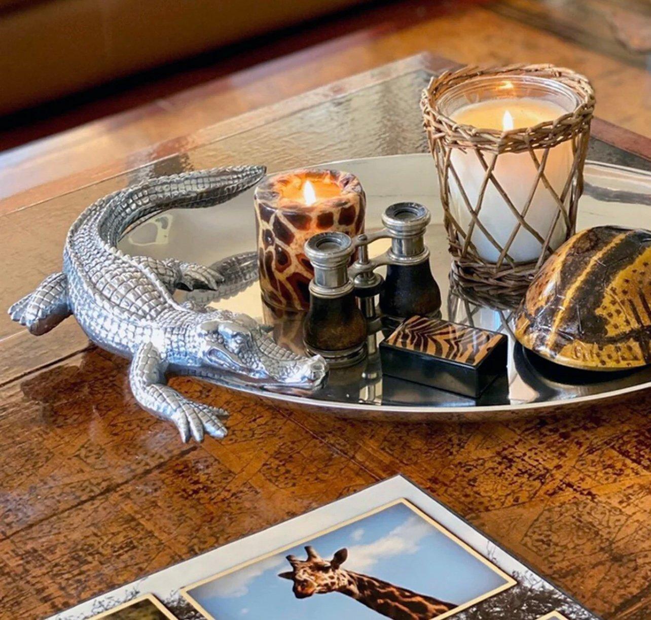 Alligator Oval Platter