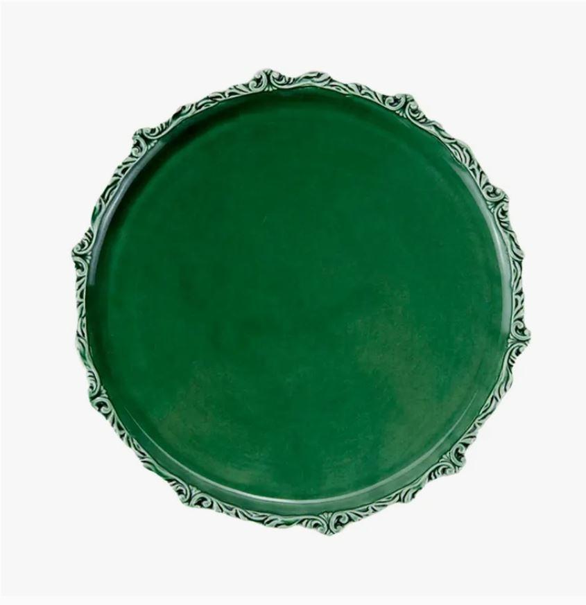 Imperial Italian Green Dinner Plate