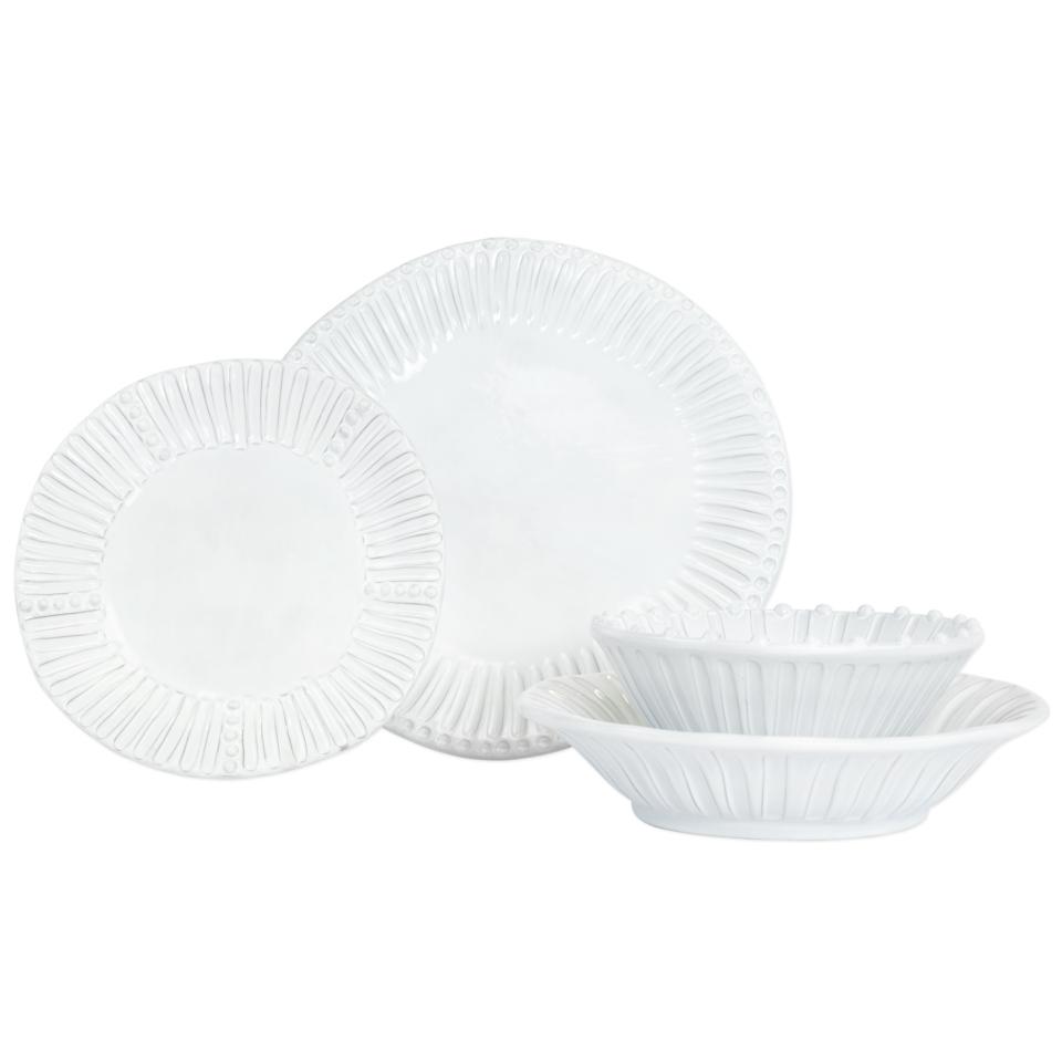 Stripe Four-Piece Place Setting
