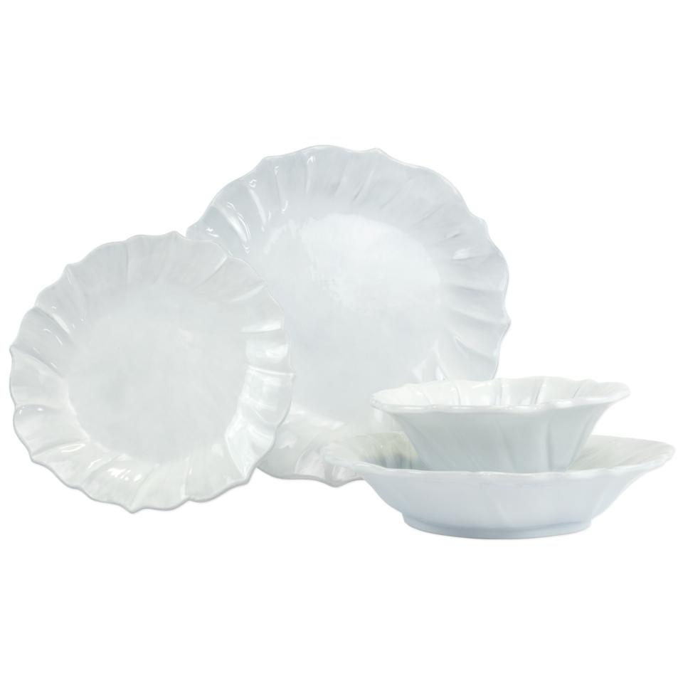 Ruffle Four-Piece Place Setting
