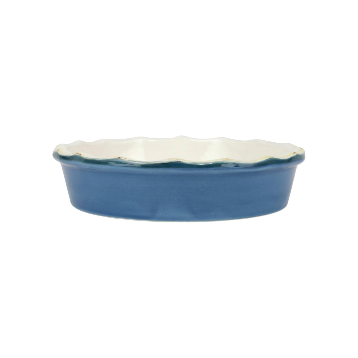 Blue Pie Dish